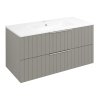 Sapho CIRASA STRIP umyvadlová skříňka 99,8x52x46cm, agila CR100-4343S