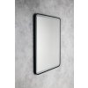 Aqualine SWIDA zrcadlo s LED osvětlením 60x80cm, dotykový senzor, stmívatelné, černá mat SW060