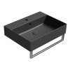 GSI KUBE X keramické umyvadlo 60x47cm, černá mat 9431126