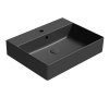 GSI KUBE X keramické umyvadlo 60x47cm, černá mat 9431126