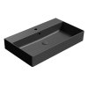 GSI KUBE X keramické umyvadlo 80x47cm, černá mat 9422126