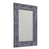 Sapho UBUD zrcadlo ve vyřezávaném rámu 70x100cm, šedá IN231