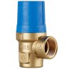 DUCO ventil pojistný 1/2“×1/2“, 6bar, 75kW, membránový, závitový, pro systémy TV, mosaz, 691515.60B