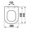JIKA DEEP WC sedátko slim, Quick, Antibak, H8936103000631