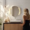Nimco Kulaté LED zrcadlo pr. 600 se dvěma dotykovými senzory ZP 16000RVX