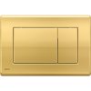 ALCA Ovládací tlačítko pro WC moduly, zlatá-lesk M275