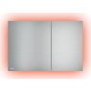 ALCA Ovládací tlačítko pro WC moduly s podsvícením, alunox-mat AIR LIGHT