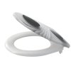 ALCA WC sedátko univerzální Softclose, Click systém, Duroplast A604 ZEN