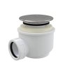 ALCA Sifon vaničkový, pro otvor 60 mm, DN 40, krytka Ø 91 mm, plast, chrom-lesk A47CR-60