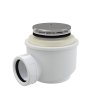 ALCA Sifon vaničkový, pro otvor 50 mm, DN 40, krytka Ø 71 mm, plast, chrom-lesk A47CR-50