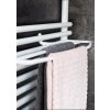 HOPA Držák ručníků na otopné těleso, 600 × 80 × 220 mm Barva - Bílá KDBE134504235