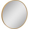 Hopa Zrcadlo bez osvětlení DAHLEN GOLD Průměr - 70 cm OLNZDAH70G