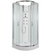 ARTTEC BRILIANT 90 x 90 cm - Masážní sprchový box model 4 čiré sklo PAN04353