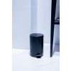 Hopa Pedálový odpadkový koš 5l, kov, černá barva KD02031788