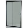 Hopa Sprchové dveře do niky TREOS NEW BLACK Barva rámu - Černá matná, Rozměr A - 140, Směr zavírání - Univerzální Levé / Pravé, Výplň - Čiré bezpečnostní sklo - 6 mm OLBTREO140BC