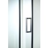 Hopa Sprchové dveře do niky TREOS NEW BLACK Barva rámu - Černá matná, Rozměr A - 140, Směr zavírání - Univerzální Levé / Pravé, Výplň - Čiré bezpečnostní sklo - 6 mm OLBTREO140BC