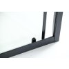 Hopa Sprchové dveře do niky TREOS NEW BLACK Barva rámu - Černá matná, Rozměr A - 120, Směr zavírání - Univerzální Levé / Pravé, Výplň - Čiré bezpečnostní sklo - 6 mm OLBTREO120BC