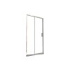 BESCO Sprchové dveře ACTIS Barva rámu - Chrom/Leštěný hliník (ALU), Rozměr A - 100, Rozměr C - 195, Směr zavírání - Univerzální Levé / Pravé, Výplň - Čiré bezpečnostní sklo - 8 mm BCACT10CC