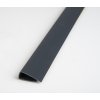 FORTE Dokončovací profil  OTTOPAN - Okrajový A100 Barva - Grafit DA10002