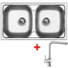 Sinks OKIO 780 DUO + ELKA N88