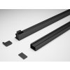 Polysan DEEP BLACK rozšiřovací profil 25mm, výška 1650mm MD625B