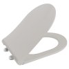 Sapho BRILLA WC sedátko, SLIM, Soft Close, latte mat 100787-114