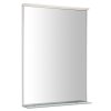 Sapho TRAKA zrcadlo s LED osvětlením a poličkou, 60x80cm TK060