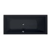 Polysan MIMOA obdélníková vana 170x80x39cm, černá mat 71713.21