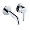 KLUDI NOVA FONTE umyvadlová baterie pod omítku, 2-otvorová instalace, chrom, 202440515