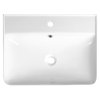 Aqualine ZEN keramické umyvadlo nábytkové 60x45cm, bílá 3060