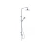KLUDI DIVE DUAL SHOWER SYSTEM sprchový set bez baterie, průměr 20 cm, 3 proudy, chrom, 6808005-00