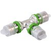 COMAP MULTISKIN 7130W T-kus 20x2mm, jednoznačný, lisovací, voda, mosaz, 7130W20