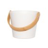 Hanscraft RENTO Saunové vědro hliníkové - bílé 176863