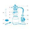 Marimex Těsnění hlavy filtrace Prostar3, Prostar Profi 4 a 6 10604228