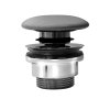 GSI umyvadlová výpust 5/4“, click-clack, keramická zátka, 5-65mm, cenere mat PCS17