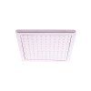 6045 1 hlavova sprcha hranata 20x20 cm barva chrom plast