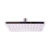 6045 hlavova sprcha hranata 20x20 cm barva chrom plast