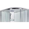 ARTTEC SIRIUS 120 x 90 cm - Parní sprchový box model 8 chinchilla sklo levá vanička PAN04650