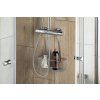Aqualine CHROM LINE polička do sprchy závěsná, na baterii, chrom 37006