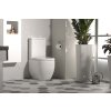 Kerasan FLO WC kombi mísa 36x60cm, spodní/zadní odpad, bílá 311701