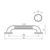 madlo plastove 300x35 mm vykres