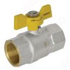 Novaservis Plynový kulový kohout MM - motýlek 3/4" KGMS2