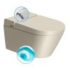 GSI WCLEAN závěsné WC Swirlflush s integrovaným elektronickým bidetem, creta dual-mat 7418K08