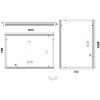 led zrcadlo 1000x700 s dotykovym senzorem vykres
