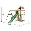 Dětské hřiště Marimex Play Basic 011 + zelená skluzavka 11640592