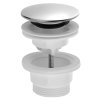 Bruckner Umyvadlová výpust 5/4“, click-clack, velká zátka, 4-45mm, ABS/nerez 151.308.1