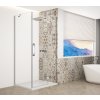 Gelco TRINITY CHROME obdélníkový sprchový kout 800x1200mm, čiré sklo, pravé GT5612-80CR-CH