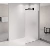 Polysan ARCHITEX BLACK MATT sprchová zástěna 762mm, matné sklo AXB80MT