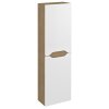 Sapho WAVE skříňka vysoká 40x140x20cm, levá/pravá, bílá/dub cuneo WA250-3025