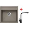 Sinks SOLO 560 Truffle + ELKA Černá matná G23954